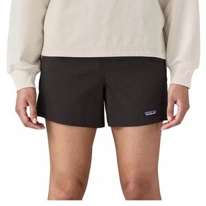 Patagonia Women's Athletic Black Shorts Size M Outdoor Summer